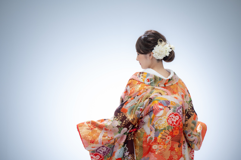 ツヤ髪シニヨン