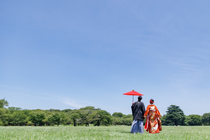 昭和記念公園ならではのロケーション