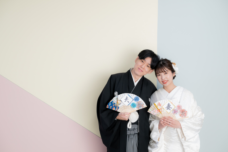 色々な背景ブースを使用しての撮影