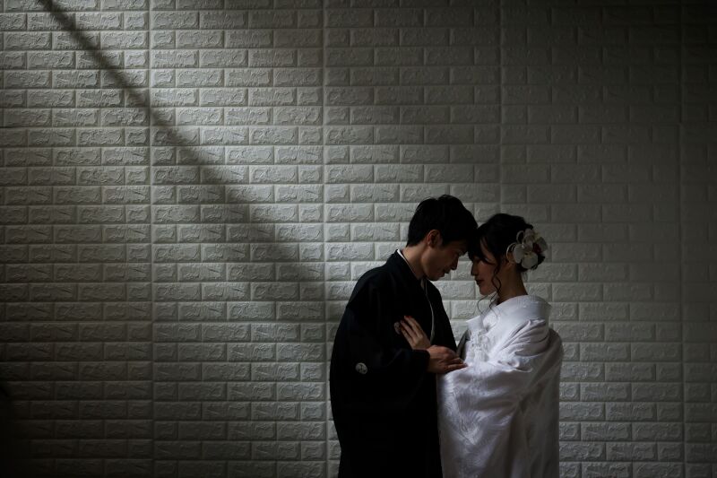 色打掛⁺白無垢