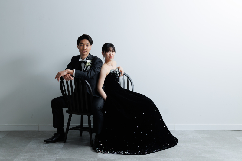 スタジオ×カラードレス