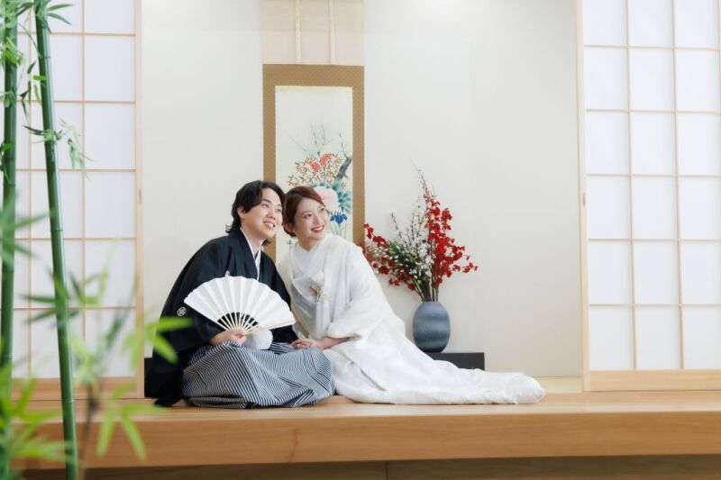 おふたりだけの写真ももちろん大切に♡