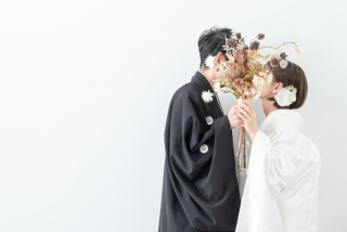 【スタジオ】ショートヘアの和装スタイル＊