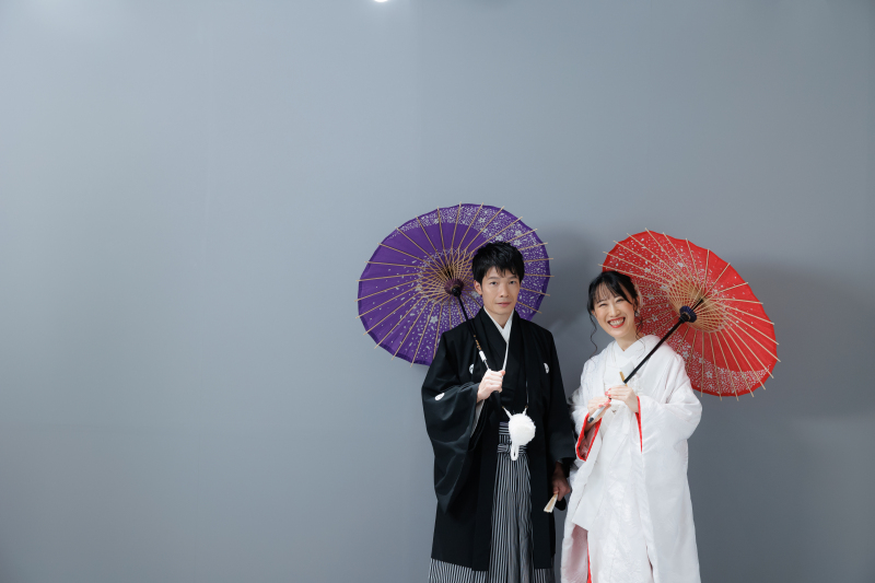 白無垢に大変身