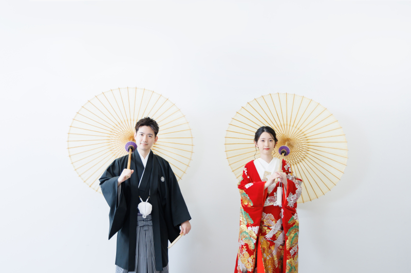 シンプルに!和装スタジオ撮影