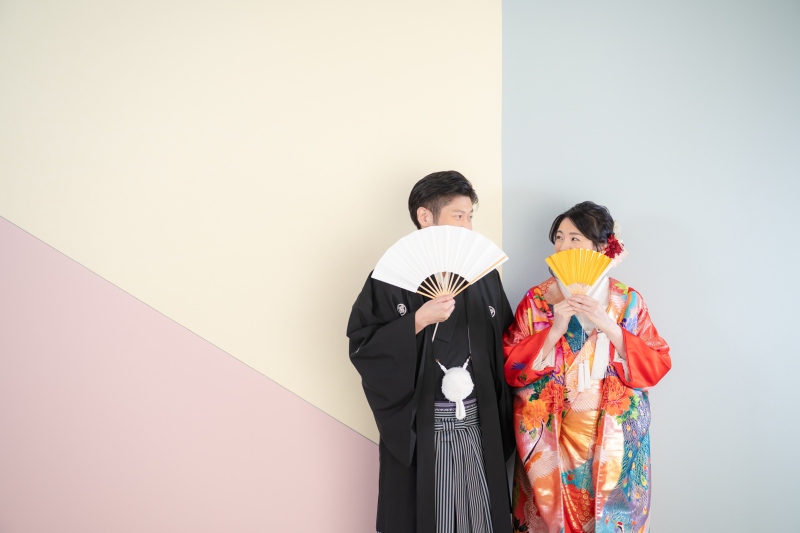 色々な背景ブースがあります