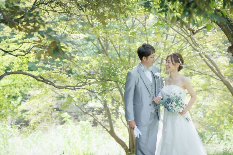 見つめ合うお二人