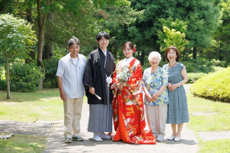 華雅苑立川店_家族・友人を撮影に呼べる