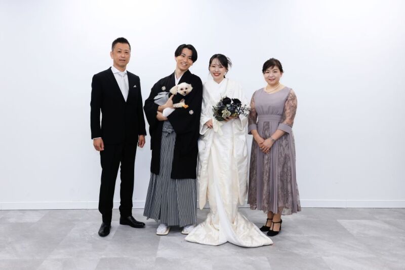 華雅苑立川店_ペットと一緒に撮影できる