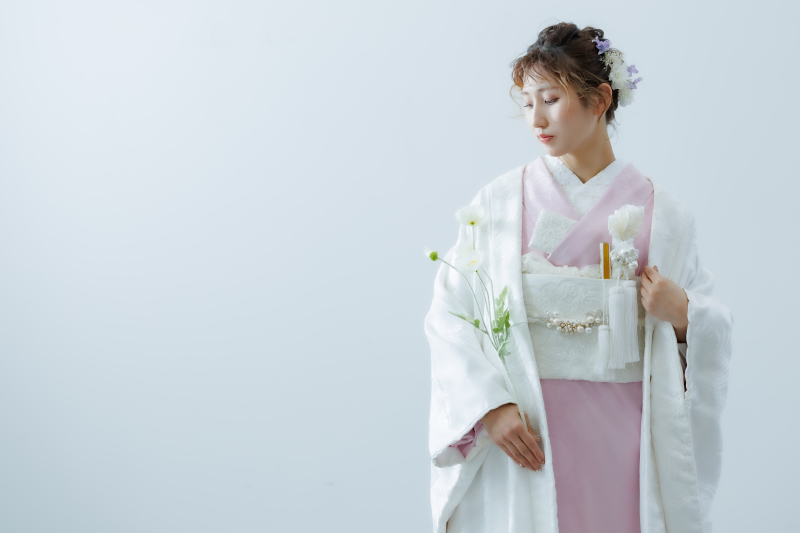 色掛下や衣裳小物のチェンジも無料