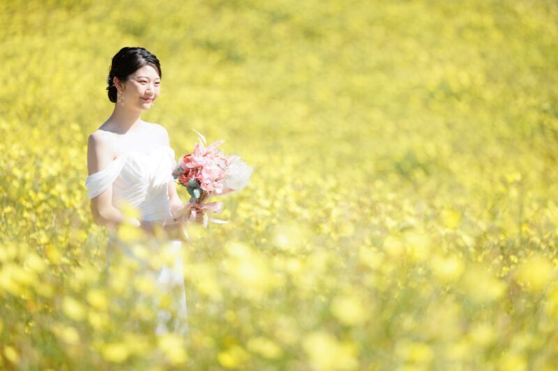 ドレスでの撮影も可能です