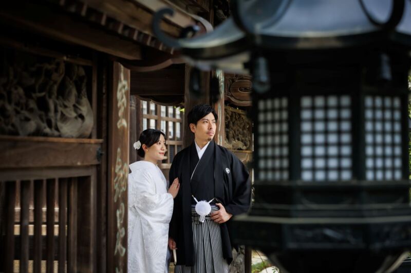 歴史的建造物の高幡不動尊