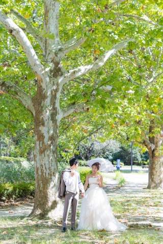 華雅苑 立川店_【 ドレス 】お花　昭和記念公園