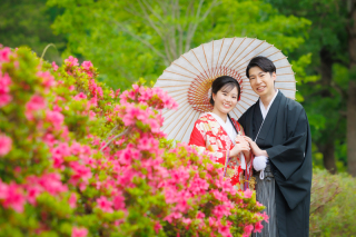 華雅苑立川店_【和装 4月~7月】新緑 日本庭園など(昭和記念公園)