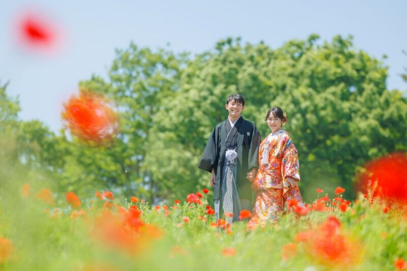 華雅苑立川店_【 和装 】3月～５月　春のお花（昭和記念公園）