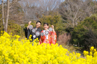 華雅苑立川店_【 和装 】３月４月　桜・チューリップ・菜の花