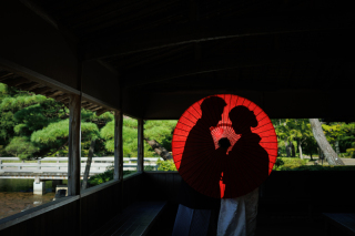 華雅苑立川店_【和装 4月～７月】新緑　日本庭園など（昭和記念公園）