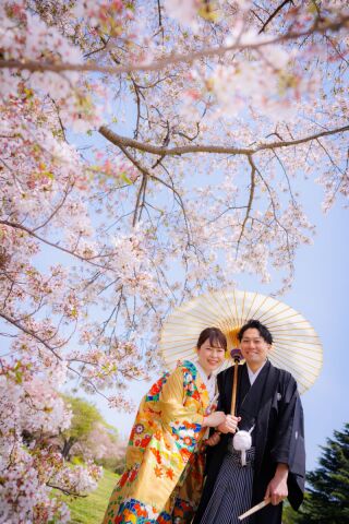 華雅苑立川店_【 和装 】３月４月　桜・チューリップ・菜の花
