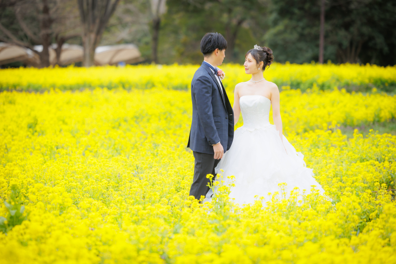 華雅苑立川店_庭園で撮影できる