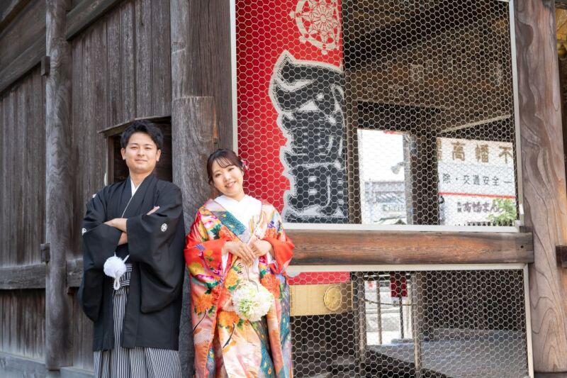 ◇5大特典付き7/1～8/31サマーキャンペーン◇和装弐点プラン　平日撮影『高幡不動尊』+スタジオ　新婦様和装２着／230枚納品