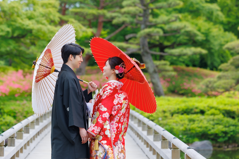 5月撮影＊ツツジ＆新緑・ポピー◇昭和記念公園+スタジオ ≪和洋弐点≫123,000円♡210枚お好きなスポットで撮影♪