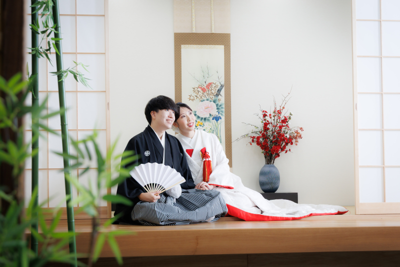 【7月・8月の対象日限定‼️10,000円OFF】63,000円➡53,000円『スタジオ弐点プラン』データ120枚／新婦様2着