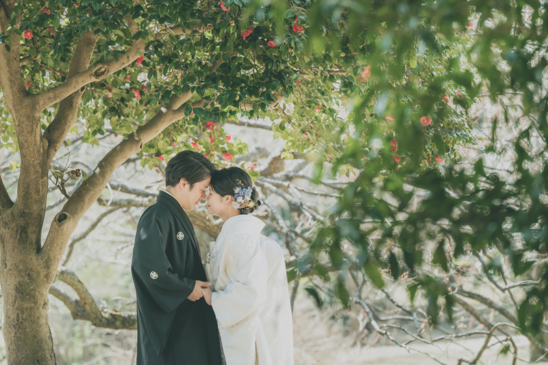 3/16～3/25＊菜の花や日本庭園の中の桜で撮影『和装壱点』130枚／新婦美容込／衣裳差額無し／移動費込み