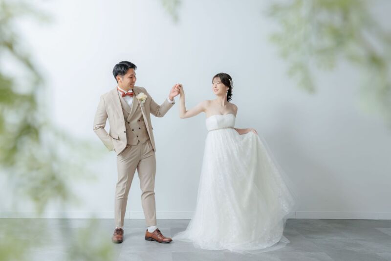 『ロケスタ和洋』93,000円✨和洋弐点：洋装→スタジオ・和装→お寺　衣裳2着／100カット