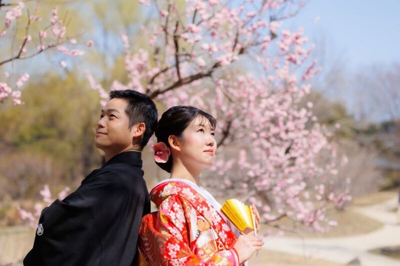 【さくら直前campaign✨3/24迄の撮影】和洋弐点 (和)日本庭園+スタジオ(洋) 2万円OFF✨123,000円