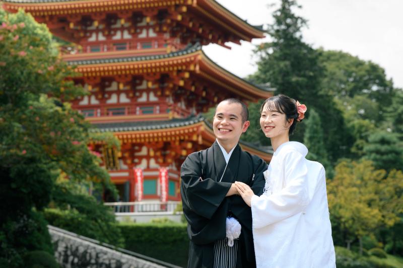 ★特典つき★平日・対象期間限定プラン 高幡不動尊(和)×スタジオ(洋)『ロケスタ和洋プラン』108,000円/和&洋各1着