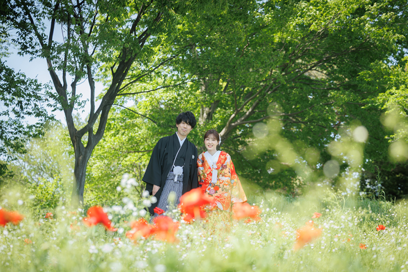 【新緑キャンペーン5/17までの撮影】日本庭園+洋装スタジオ ≪和洋弐点≫123,000円♡210枚たっぷり納品/土日料金無料✨