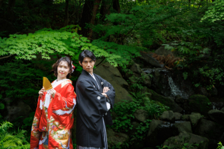 【10/1～11/25】20,000円OFF＆選べる特典‼️『和洋プラン』和装→日本庭園＋洋装→スタジオ　210枚