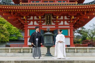 毎月5組平日限定‼️『ロケスタ和洋』高幡不動尊+洋装スタジオ◇93,000円データ100枚