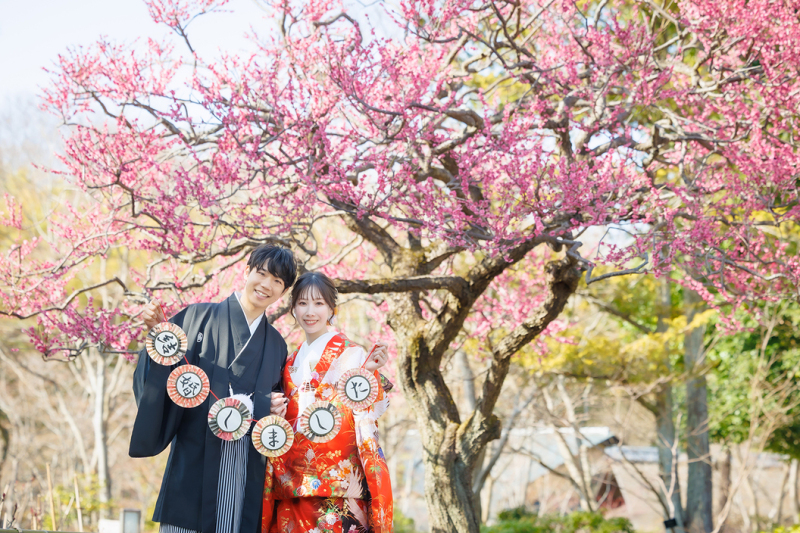 【3月15日までの撮影限定】『選べるロケーション&times;スタジオ』和装2着75,000円！　プランから値上がり無し♪選べる特典付き♡