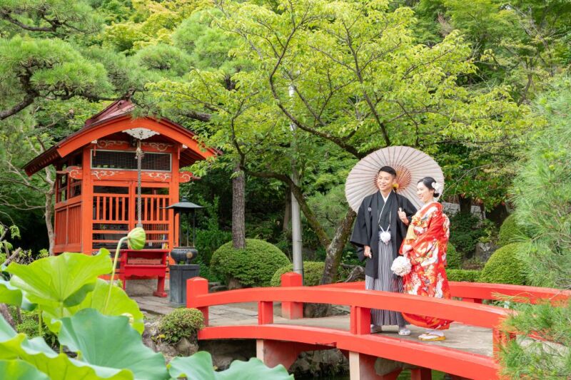 6/30迄の平日撮影【期間限定campaign】高幡不動尊+正座ショット付き◇和装１点プラン◇88,000円／130カット納品