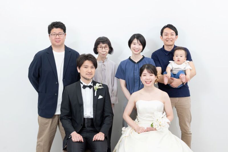 GW4/26～5/10は家族と撮影♡衣裳２着ファミリーフォトウエディングGW特別価格‼10,000円OFF➡53,000円