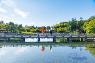 【毎月5組限定！】和装＆ドレス≪日本庭園（昭和記念公園）＋スタジオ≫93,000円データ100枚付き！衣装追加料金なし・移動費込