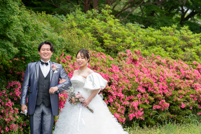 ≪5月6月撮影≫新緑campaign✨洋装2点♡昭和記念公園のお花＆スタジオ撮影♡洋装2着・230枚♡&yen;99,000