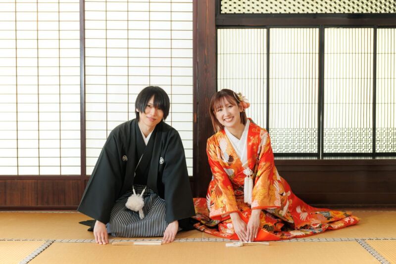 【12月】スタジオの価格で『古民家フォト』が撮れる♪ 88,000円➡45,000円✨衣裳1着/80カット 土日祝日UP料金無料