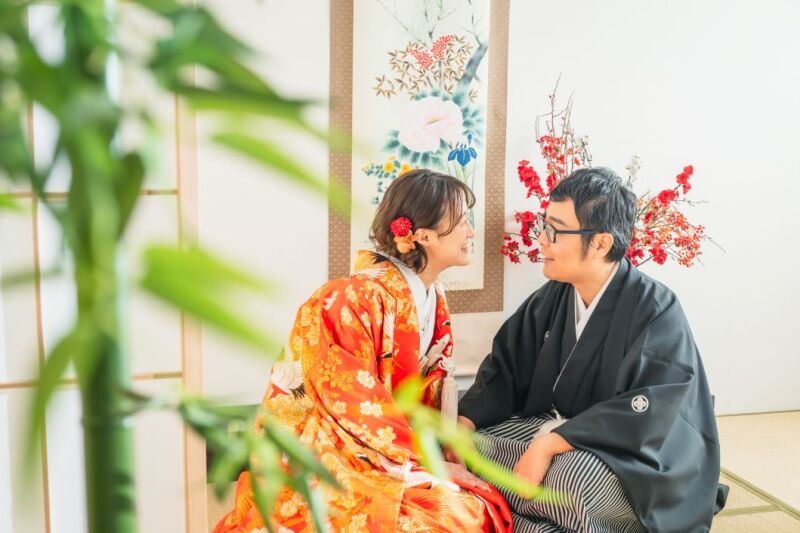 【紫陽花キャンペーン】 昭和記念公園「紫陽花」和装1着88,000円✨ウェルカムボード付きor土日祝日料金無料‼️