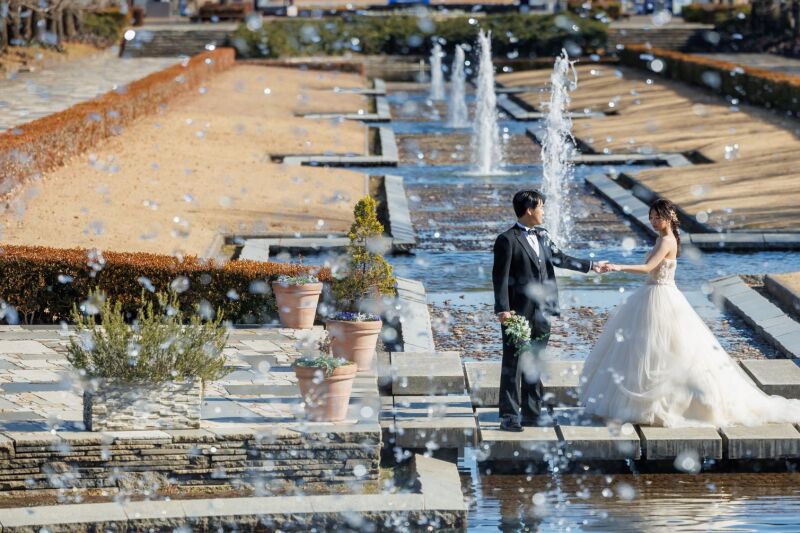 ロケ洋装１点＊昭和記念公園130カット✨90,000円→80,000円　衣装差額無し♪／美容込／移動費込／