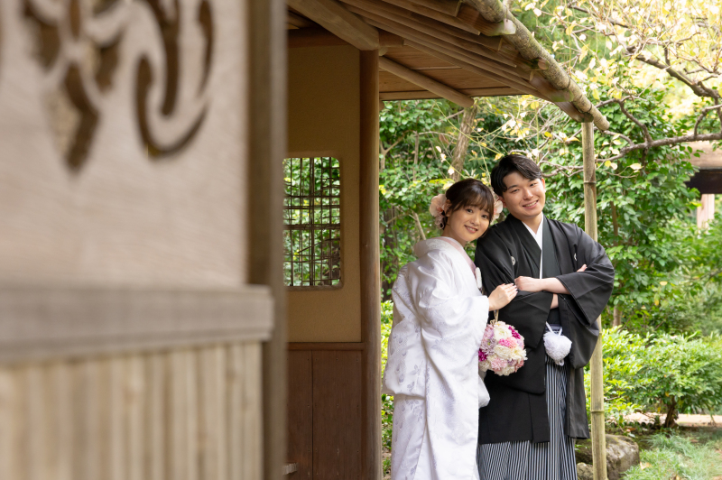 11月中のお申込み・12月指定日限定✨昭和記念公園『日本庭園　68,000円プラン』　和装1着／100カット／正座ショット付