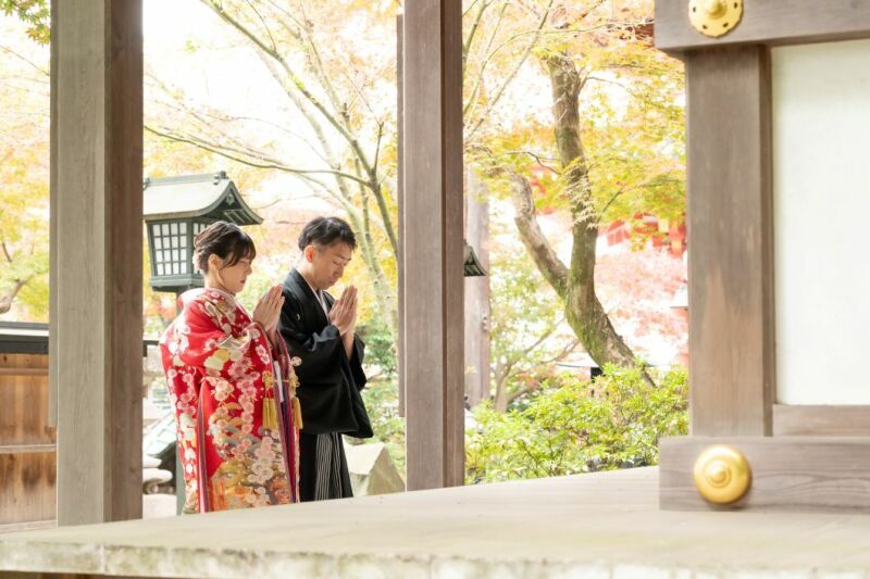 2/4～2/28の平日限定『和装壱点』110,000円➡88,000円✨　高幡不動尊+正座ショット／130枚／特典付き