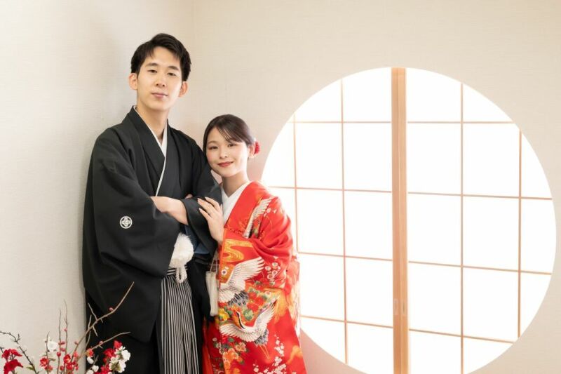 【選べる5大特典✨】スタジオ和洋プラン　95,000円♡　120カット／衣裳2着／衣裳差額無し‼