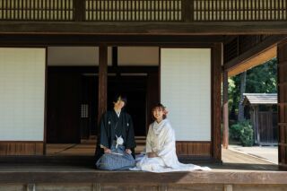 早割【1/4～2/28限定】古民家◇１着プラン◇レタッチ済み130枚＊ウェルカムボード付き