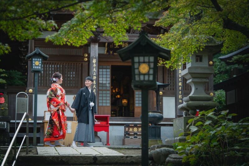 2026年 2/5～2/17の平日限定＊高幡不動尊金剛寺＋スタジオ『68,000円プラン』和装2着／150カット