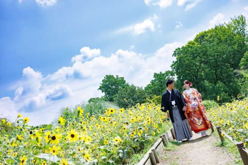 【7/1~8/16】夏限定130枚✨2着76,000円「昭和記念公園」ロケのみorロケ×スタ◇土日祝日料金無料など3大特典付‼️
