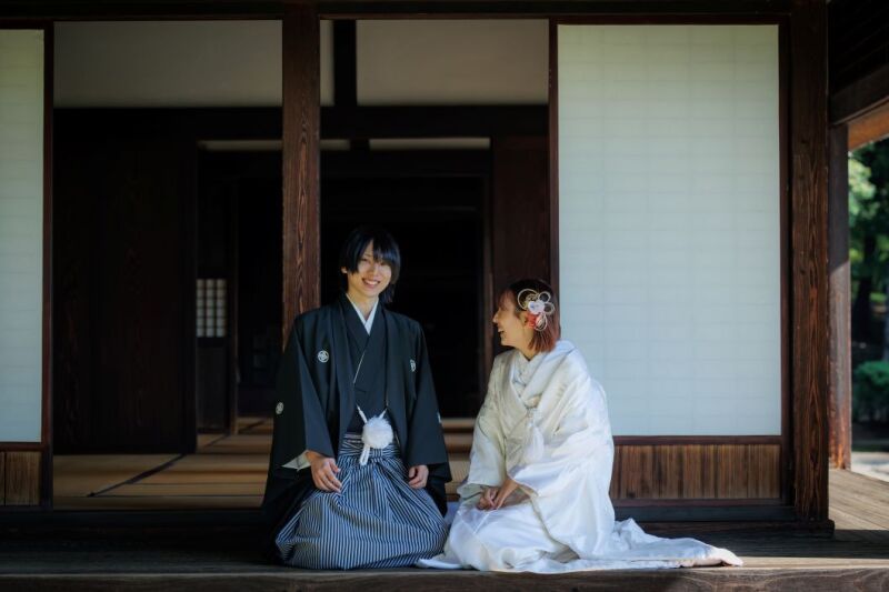 【12/11~1/31】和装弐点*昭和記念公園✛古民家 衣装2着/230枚 ウェルカムボード付