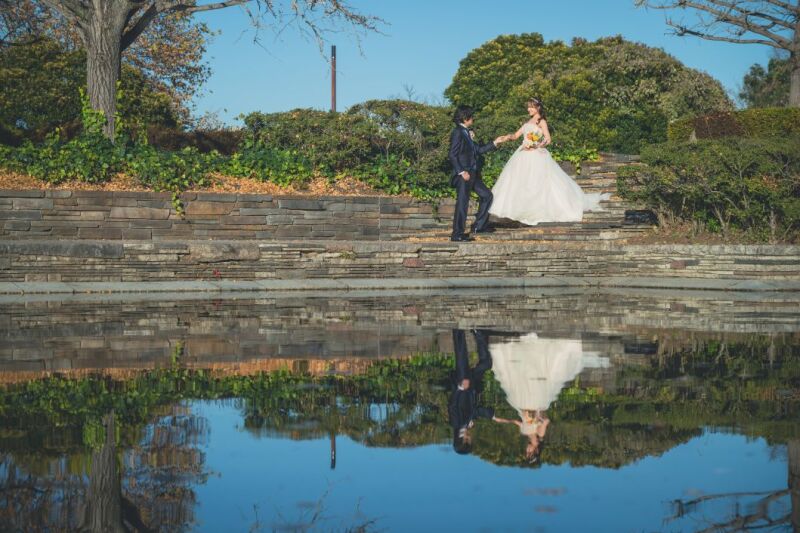 直前割【2/1～3/15撮影】和洋弐点　昭和記念公園(洋)+スタジオ(和) 2万円OFF✨123,000円　210枚／選べる特典