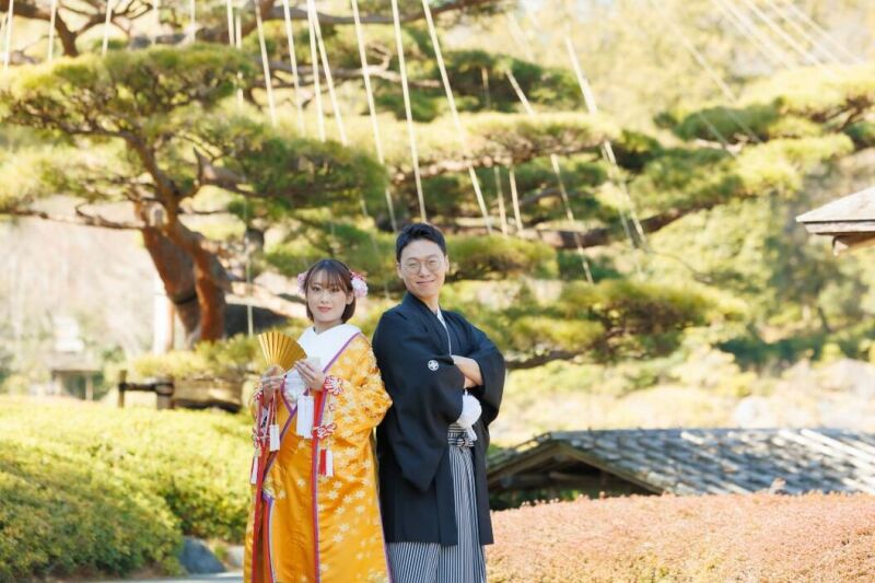 2/28迄の撮影『ロケスタ和洋』93,000円✨和洋弐点：洋装スタジオ・和装日本庭園　衣裳2着／100カット